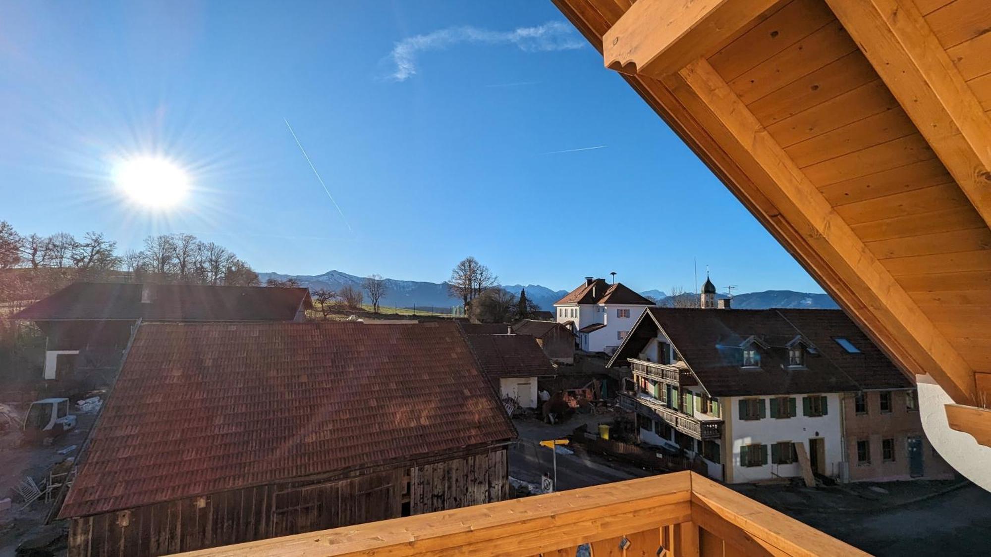 Liboria I Traumhafte Ferienwohnung In Aidling Am Riegsee Mit Atemberaubendem Panoramablick! Eksteriør bilde